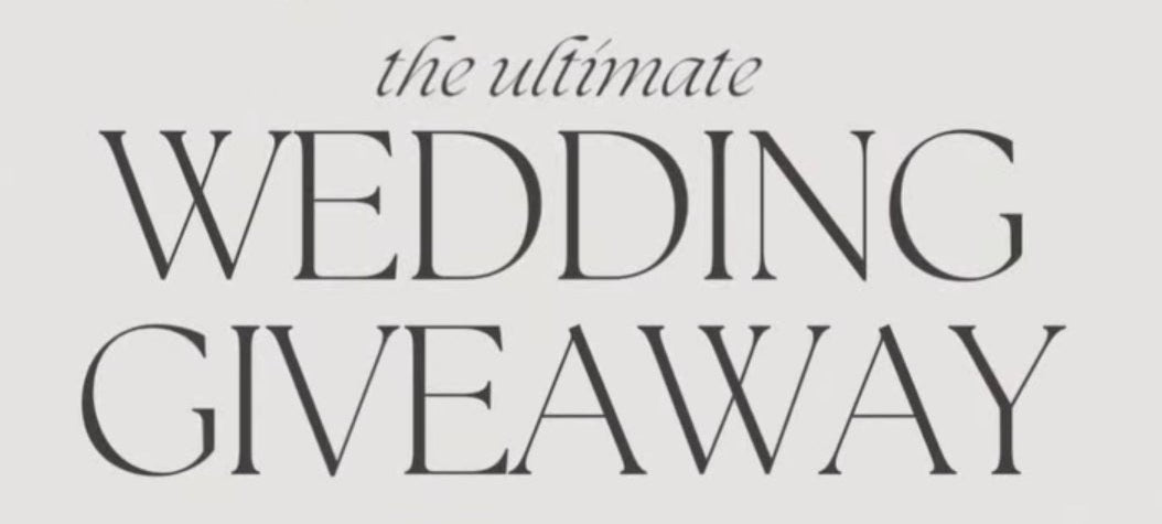 The Ultimate Wedding Giveaway 2025