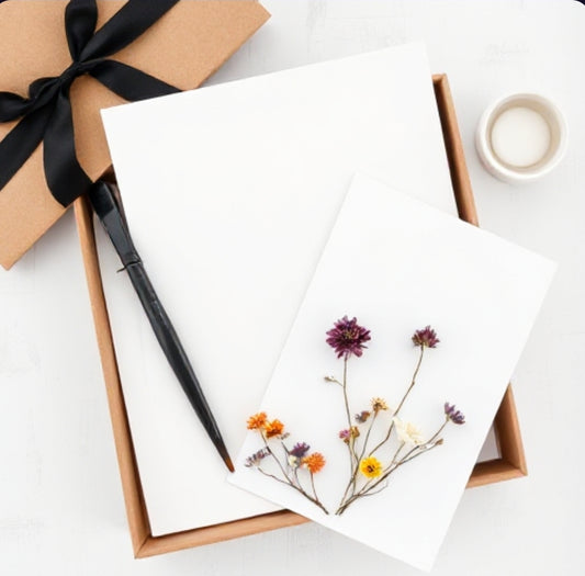 Pressed Blathanna by Brid Floral DIY Artwork Kit