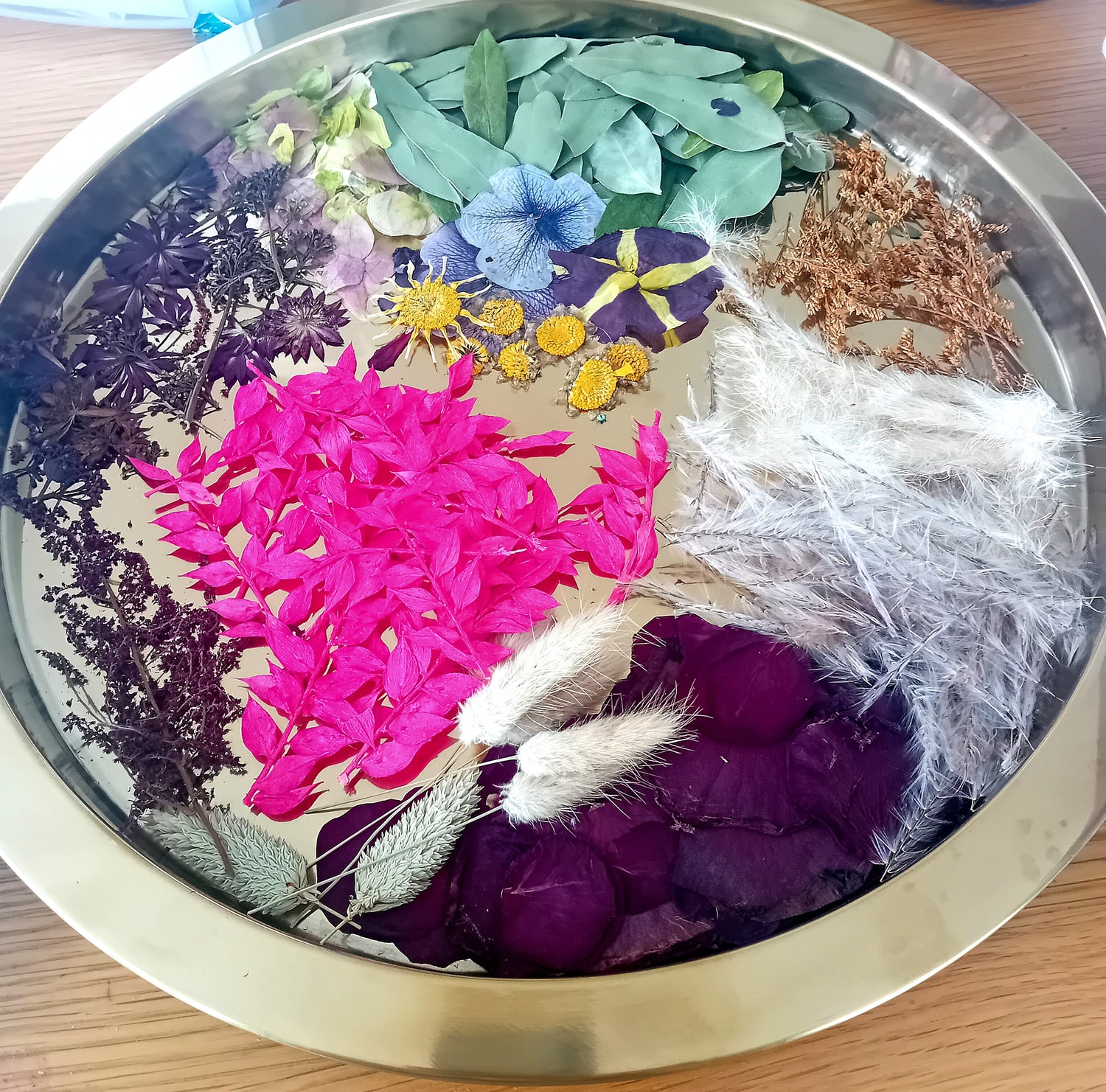 Pressed flowers 