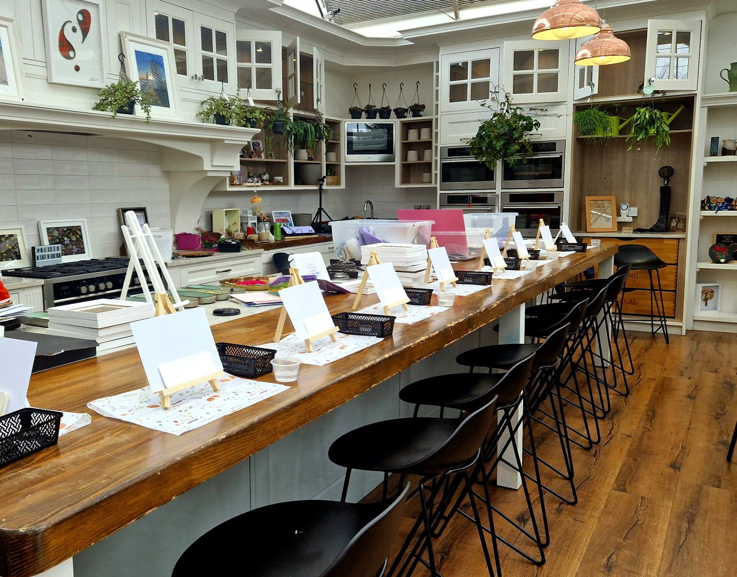 Workshop incorporating Pressed Flowers by Pressed Bláthanna by Bríd 